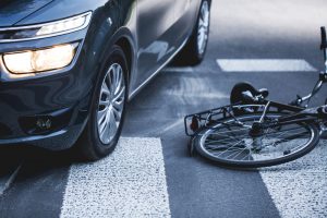 bike and car accident