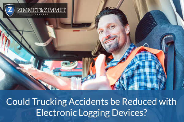 Could Trucking Accidents be Reduced with Electronic Logging Devices