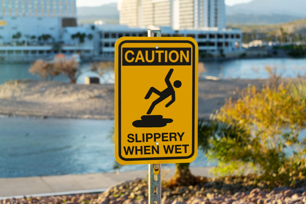 Common causes of marina accidents include missing or inadequate warning signs.
