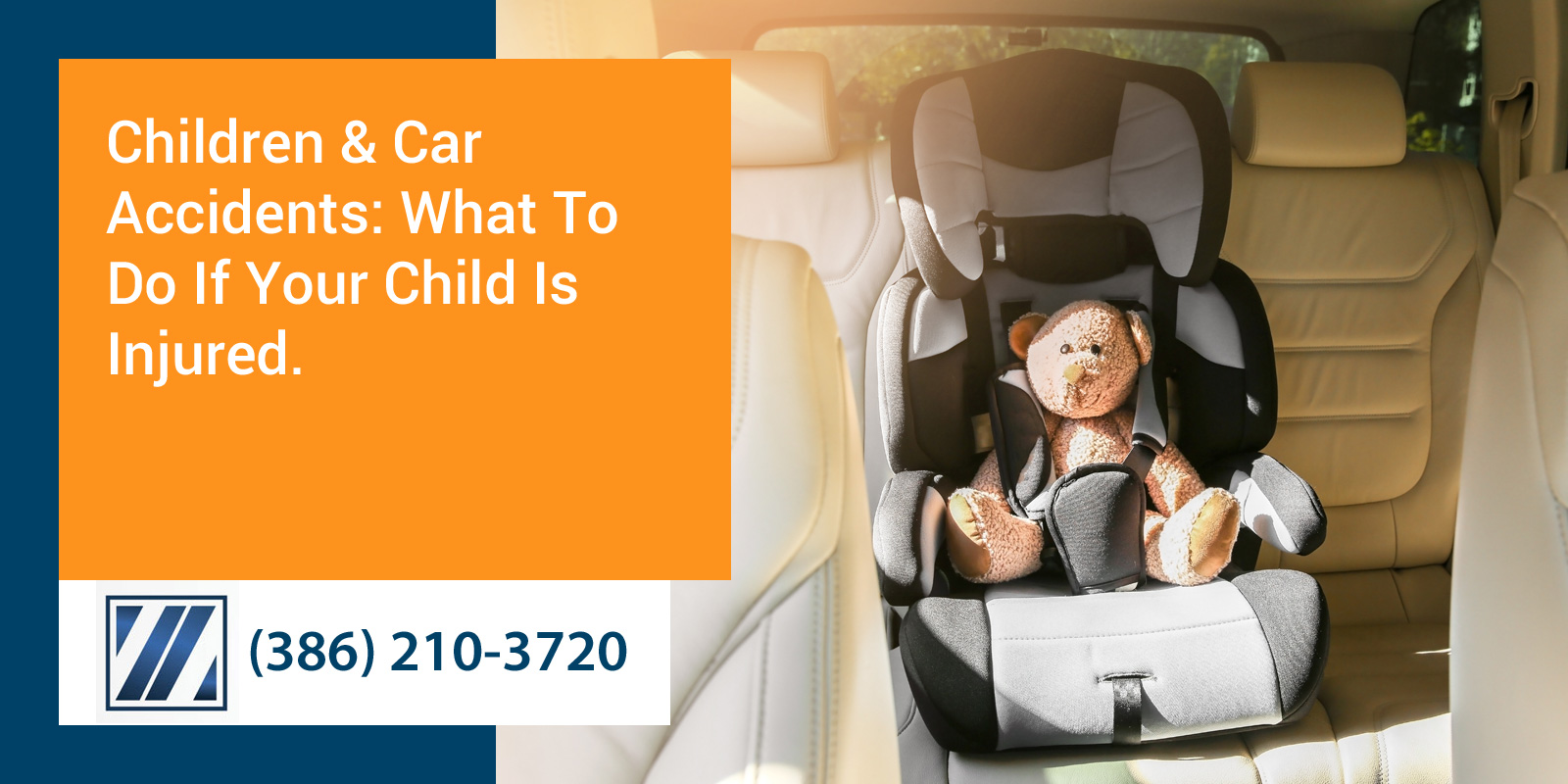 child car seat to prevent child injuries in a car accident