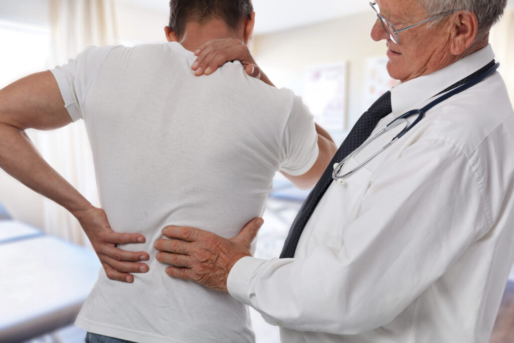 injured back from a personal injury accident in Daytona Beach